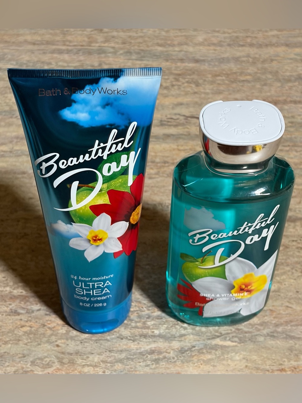 Bath & Body Works Beautiful Day Body Cream & Shower Gel Duo